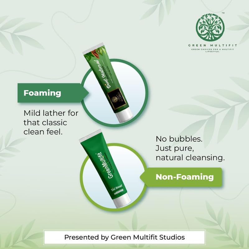 Dent Natural Herbal Toothpaste – Free from Harmful Chemical | Helps in Fresh Breath, Cavity Protection, Enamel Strength, Natural Whitening & Gum Care – 150g