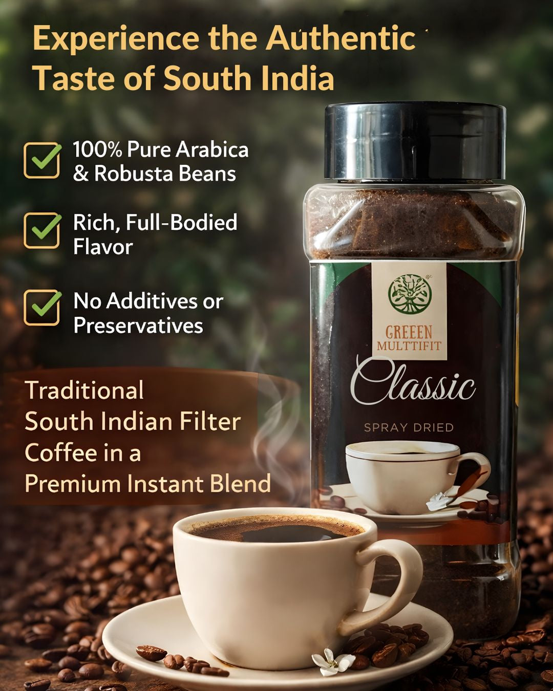 Instant Coffee Classic - 70 gm