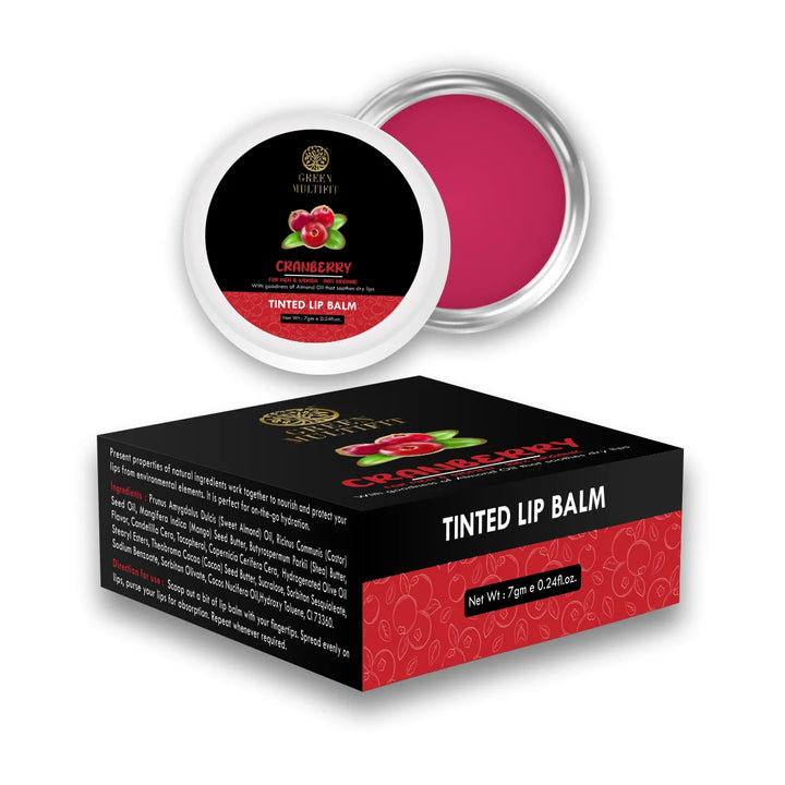 Cranberry Lip Balm - Tinted