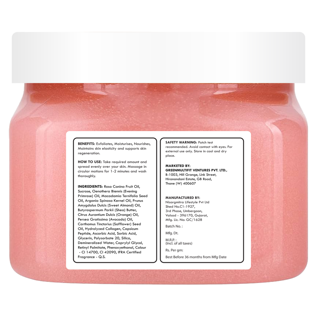 Imperial Rose - Cocoa Butter Sugar Scrub