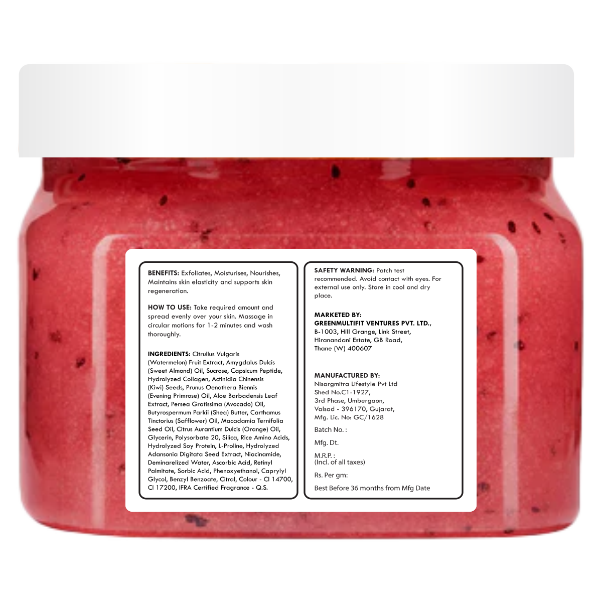 Watermelon - Shea Butter Sugar Scrub