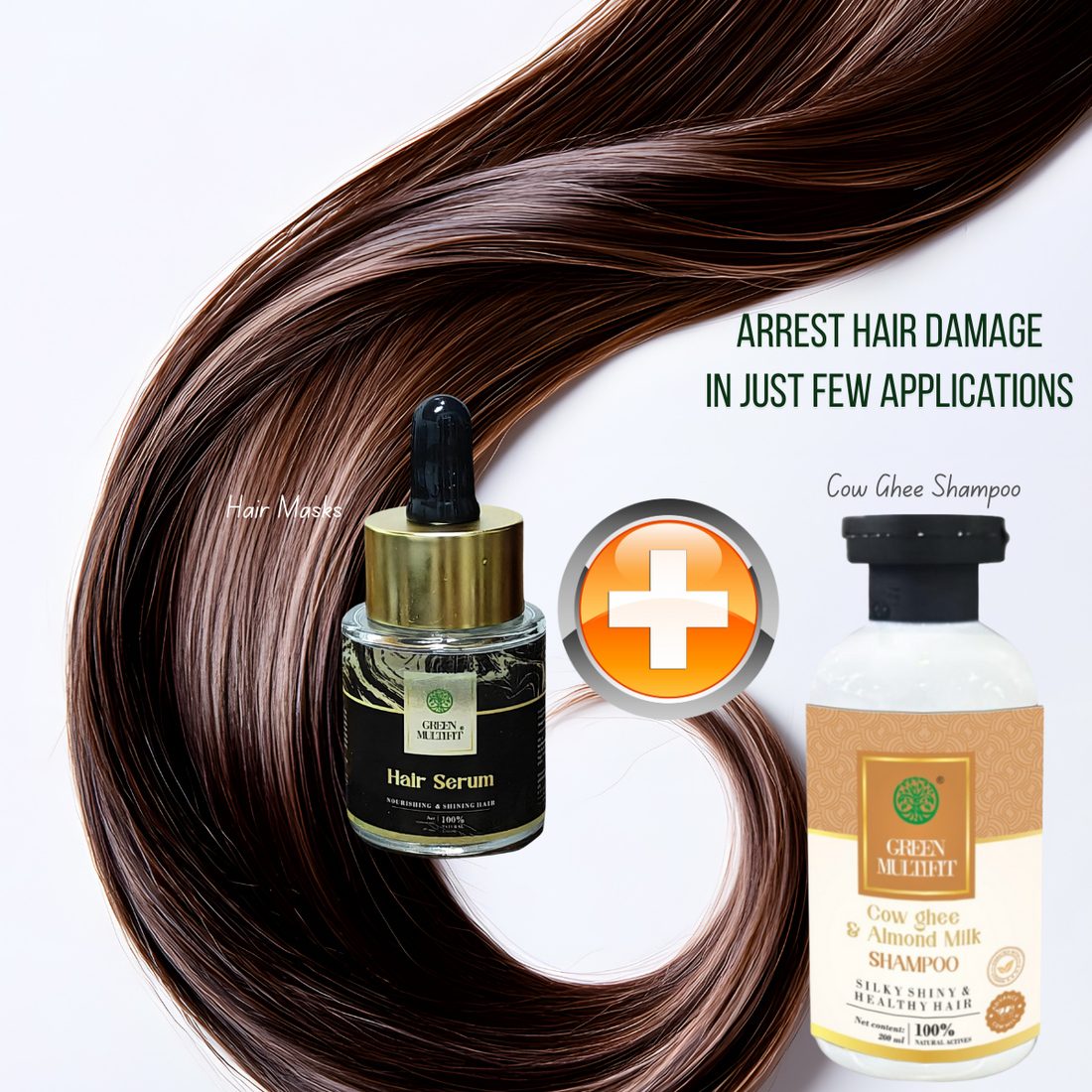 Hair damage control, strength, and shine